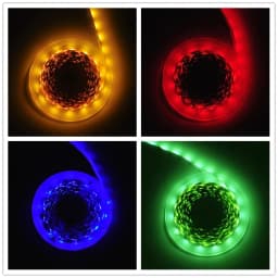 1M - 5M LED Strip Light RGB 2835 Flexible Lamp Tape Diode USB Cable 3 Key Control DC5V Desk Screen TV Background Lighting