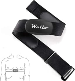 Walio Pulse - Chest Band Heart Rate Sensor Wireless Pulse Monitor Ant+ / Bluetooth Ipx7 Cycling Running Gymnastics