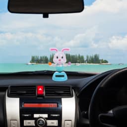 Solar Dancing Figures Car Toy Cute Rabbit Solar Powered Dancing Toys Bobblehead Dashboard Car Interior Accessories Gift For