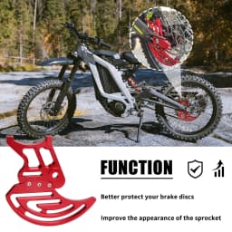New Aluminium Alloy Brake Disc Protector For Segway/Sur-Ron Accessory Part