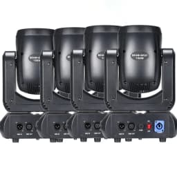 4PCS/DJ Lights Mini LED Moving Head 150W Beam+Spot+ 18 Rotating Prisms DMX Disco Lights Stage Effect Light Disco DJ Bar Lights