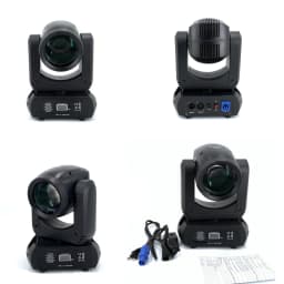 4PCS/DJ Lights Mini LED Moving Head 150W Beam+Spot+ 18 Rotating Prisms DMX Disco Lights Stage Effect Light Disco DJ Bar Lights