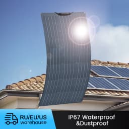 XINPUGUANG Balcony Solar Panel Complete Kit 400W 200W Power Photovoltaic Solar Panels + 600W / 300W Inverter 230V System Module