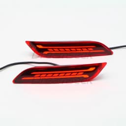 LED Reflector Rear Bumper Tail Light For Toyota Camry XV70 2018 2019 2020 2021 2022 2023 Brake Fog Lamp W/ Dynamic Turn Signal