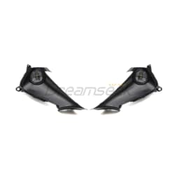 LH+RH Side LED Fog Light Kit For Toyota Corolla Hatchback 2019-2022 Front Bumper Lamp Bezel With Relay Switch Harness Wire Cover