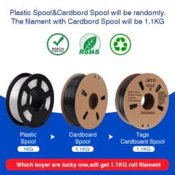 SUNLU/JAYO PLA Matte Surface Neatly Wound Filament 1.75mm 1KG Smooth Matte Filament Materials for 3D Printer&3D Pen