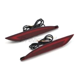 For Hyundai Sonata YF 2011 2012 2013 2014 LED Rear Bumper Tail Light Reflector Brake Lamp With Turn Signal Light Red Lens Type A