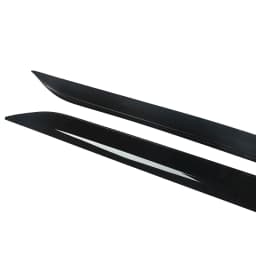 MagicKit Gloss Black Side Extension Skirt For BMW 3 Series G20 G28 M-Sport Bumper 2019-2020 Auto Modification Part