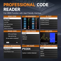 FOXWELL NT201 OBD2 Automotive Scanner Check Engine Light Professional Car Code Reader OBD II Car Diagnostic Scan Tool PK ELM327