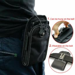 Nylon Scanner Holster with Belt Clip for Zebra Motorola MC659B MC67 MC55A0 MC5590