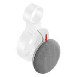 New Bracket Outlet Wall Mount For Google Home Mini Nest Mini Holder Voice Assistant Smart Home Bracket Kitchen Bedroom Bathroom