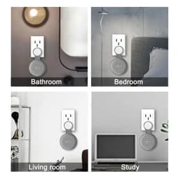 New Bracket Outlet Wall Mount For Google Home Mini Nest Mini Holder Voice Assistant Smart Home Bracket Kitchen Bedroom Bathroom