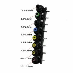 Adjustable AC DC Power Supply AC110~240V To DC12V 15V 16V 18V 19V 20V 24V Adapter Universal Adaptor 4.5A 8PCS Connector