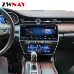 Qualcomm Automotive Central Multimedia 2 Din Android 12 Screen For Maserati GT Car Radio With Bluetooth Stereo Receiver Carplay