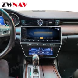 Qualcomm Automotive Central Multimedia 2 Din Android 12 Screen For Maserati GT Car Radio With Bluetooth Stereo Receiver Carplay