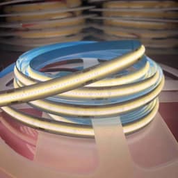 DC12V 24V COB LED Strip Light High Density 8mm 320Leds/M 5M Dimmable FOB Linear Ribbon Warm Nature Cool White 3000K 4000K 6000K