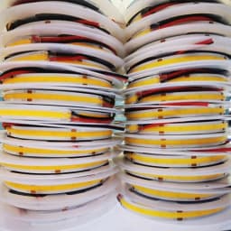 DC12V 24V COB LED Strip Light High Density 8mm 320Leds/M 5M Dimmable FOB Linear Ribbon Warm Nature Cool White 3000K 4000K 6000K