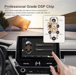 8+256G 7" Auto Android 14 Car Radio GPS Player Carplay Navi Bluetooth 4G LTE Wifi For BMW Mini Cooper R56 R57 R58 R60 2007-2013