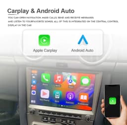 8+256G 7" Auto Android 14 Car Radio GPS Player Carplay Navi Bluetooth 4G LTE Wifi For BMW Mini Cooper R56 R57 R58 R60 2007-2013