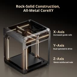 ANYCUBIC Kobra S1 Max 3D Printer, 350℃ Hotend,Hardened Steel Extruder, Up to 600mm/s Printing Speed Build Volume 350×350×350mm