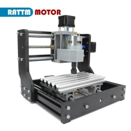 【EU Stock】GRBL control DIY mini CNC machine 1610 Pro CNC working area 180x100x45mm 3 Axis Pcb Milling machine,Wood Router