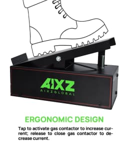 AIXZ TIG Welding Foot Pedal Amp Control Pedal Five-core Plug 3M Control Cable For AIT200P/AIT250P AC/DC Welder Machine