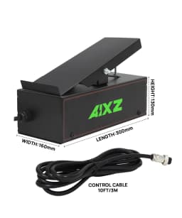 AIXZ TIG Welding Foot Pedal Amp Control Pedal Five-core Plug 3M Control Cable For AIT200P/AIT250P AC/DC Welder Machine