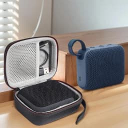 Portable Speaker Case Electronics Accessories Organizer Portable Speaker Storage Bag Travel Carrying Case With Strap For