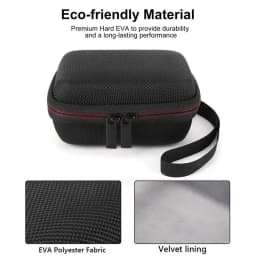 Portable Speaker Case Electronics Accessories Organizer Portable Speaker Storage Bag Travel Carrying Case With Strap For