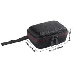 Portable Speaker Case Electronics Accessories Organizer Portable Speaker Storage Bag Travel Carrying Case With Strap For