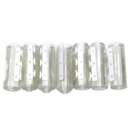 7x PVC Strip Curtain Vinyl Door Strips 18x200cm Vinyl Door Curtain 7 Strips for Porch Balcony