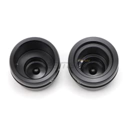 Front Axle Wheel Nut Cover for Harley Dyna Street Bob FXDL 2004-2007 Harley Touring Road King 2000-2007 Black Cap CNC Aluminum