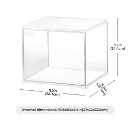 Robotime Rolife Dust Proof for All Miniature House Dollhouse Display Box Home Decoration Easy to Assembly