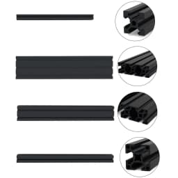 FYSETC LH Stinger Black Aluminum Profile High Quality Aluminum Extrusion Profile Frame Kit For LH Stinger 3D Printer