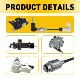 1SET Long Type Rod Bonnet Hood Release Lock Latch Repair Kit For Ford Focus MK2Saloon Hatchback Estate C MAX MK1 MPV with 2Keys