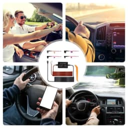 USB C Dashcam Hardwire Kit 12V-24V To 5V Professional Type C Hardwire Kit For Dashcam Dashboard Camera Car Charger Cable Kit