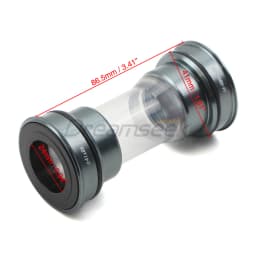 Ceramic Bike Bottom Bracket Press Fit Hollowtech Bearing Road BB 86.5mm Press-in Bicycle Central Sealed Shaft Core Diameter 24mm