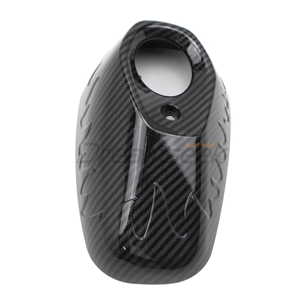 Motorcycle Tail Rear Exhaust Pipe Cover for Yamaha XMAX 125 / XMAX 250 / XMAX 300 2017-2023 Muffler Protector Guard Carbon Style