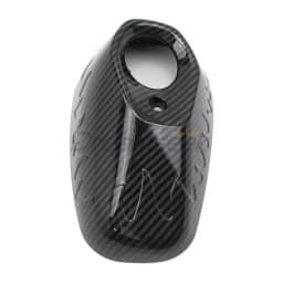 Motorcycle Tail Rear Exhaust Pipe Cover for Yamaha XMAX 125 / XMAX 250 / XMAX 300 2017-2023 Muffler Protector Guard Carbon Style