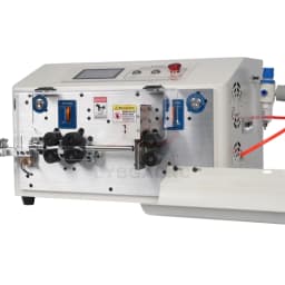 SWT-608-MAX1-6S Automatic Peeling Stripping Cutting Machine 0.2 To 25mm2 550W 6 Wheels Drive Touch Screen Control