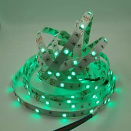 SMD 5050 RGB LED Strip 5M 300LED DC 12V 24V CCT RGBCCT RGBW RGBWW WHITE WARM WHITE Fita LED Light Strips Flexible