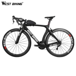 WEST BIKING Waterproof Bicycle Bag Cycling Frame Top Tube Bag MTB Road Bike Large Capacity Storage Portable Bicycle Front Bag