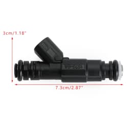 Artudatech 1PCS Fuel Injectors 0280156154 fit Ford C-MAX Fiesta Focus Mondeo 1.8L 2.0L