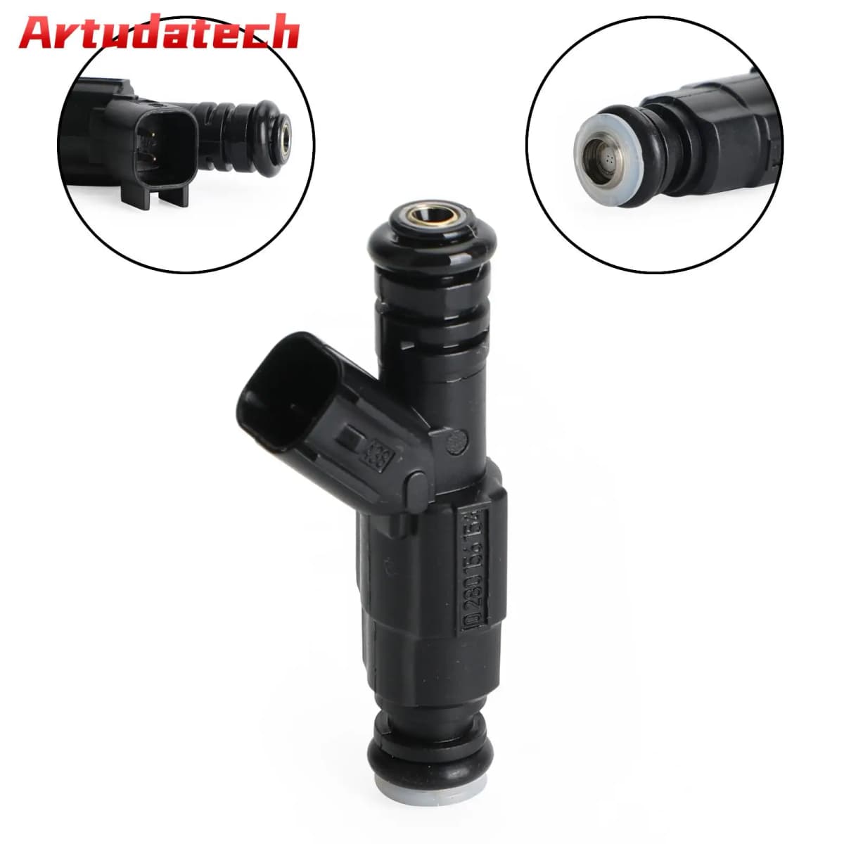 Artudatech 1PCS Fuel Injectors 0280156154 fit Ford C-MAX Fiesta Focus Mondeo 1.8L 2.0L