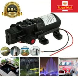 12V Water Pump Caravan Camper Motorhome High Pressure Water Pump 6L/Min Caravan Wash Tool