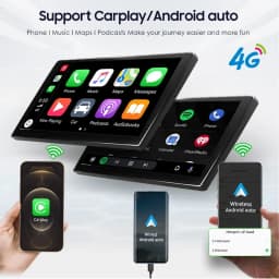 Android 12 System Car Screen Multimedia Player For Audi A4 A5 S4 S5 2009-2016 GPS Navigation Multimedia Stereo 4G WiFi CarPlay