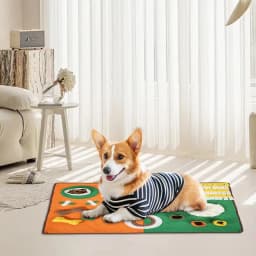 Pet Sniffing Pad Pet Snuffle Sniffing Mat Dog Foraging Mat Slow Feeding Mats Interactive Puzzle Toys Dog Licking Mat For Large