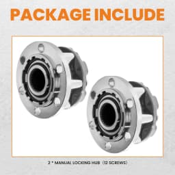 2 Free Wheeling Hub Lock for Mitsubishi Pajero Montero NA NG L049 1982-1990 1991