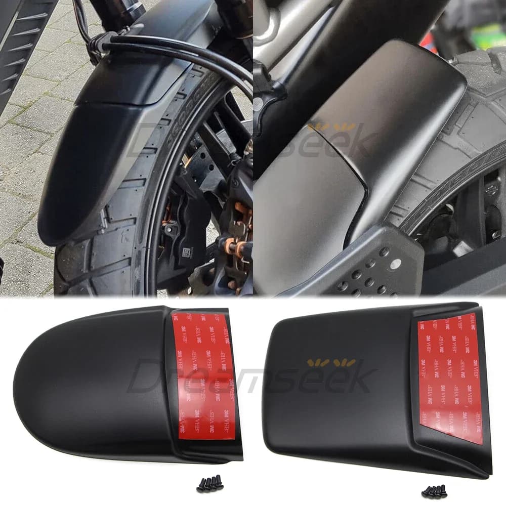 Motorcycle Front + Rear Fender Extension for Harley Pan America RA1250 RA1250S 2020 2021 2022+ Splash Guard Mudguard Extension