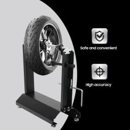 Motorcycle Tire Balance Frame General Manual Simple Balancing Machine Balance Instrument Tire Straightener Maintenance Tools